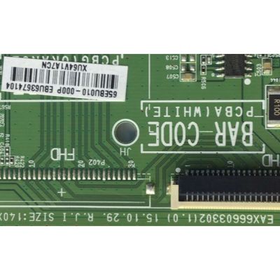 MAIN PARA MONITOR LG  NUMERO DE PARTE EBU63674104 / EAX66603302(1.0) / MODELO 24LH4530-PU.BUSMLPM	 - Imagen 2